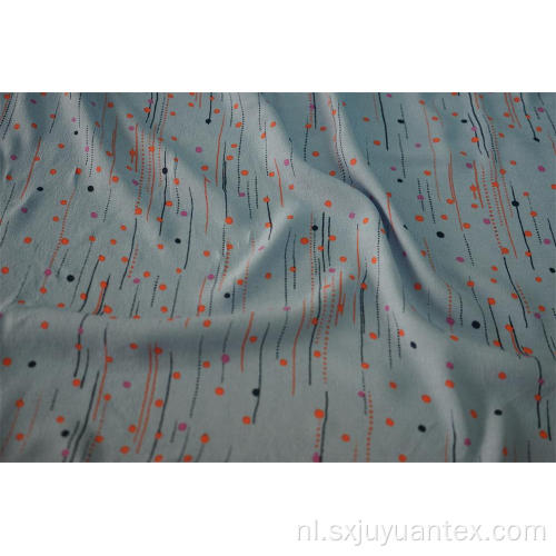 Viscose 120D30s Morocian crêpe print stof